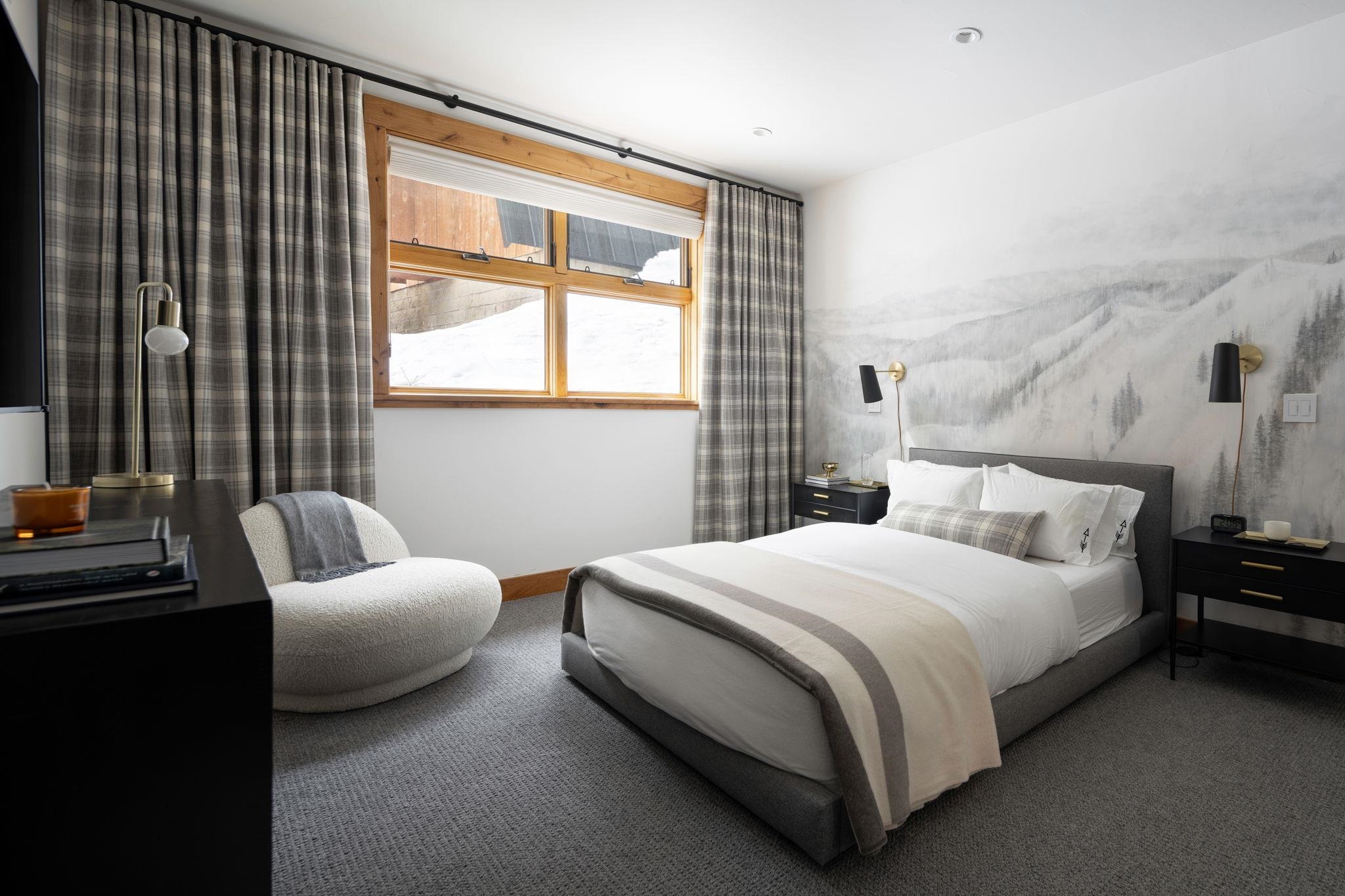 1301 Sandy Way Olympic Valley, CA 96146 - Photo 19 of 21 a bedroom with a bed and a couch