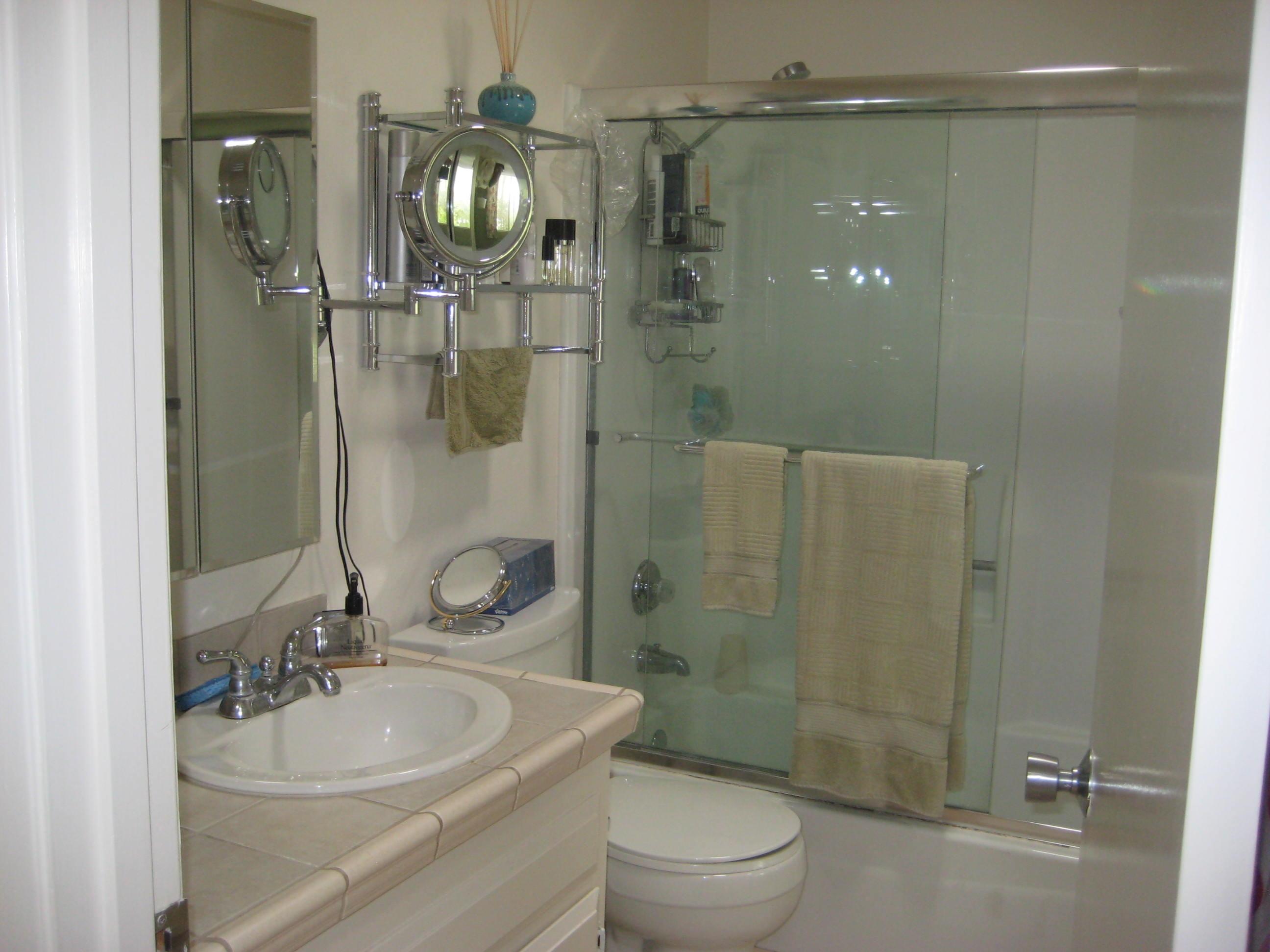 538 Mills Way Goleta, CA 93117 - Photo 12 of 17 a bathroom with a sink a toilet and shower