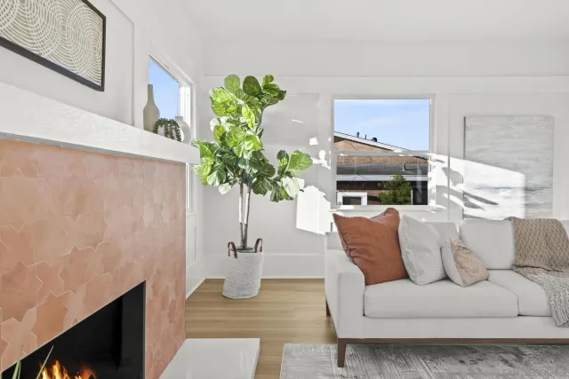 a bedroom with bed and a window