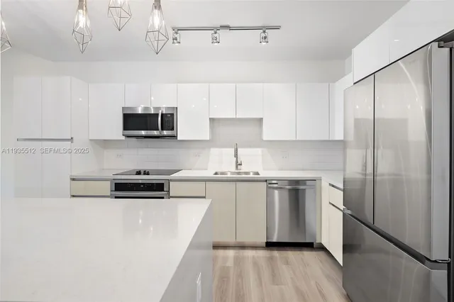 a view of a city from a balcony