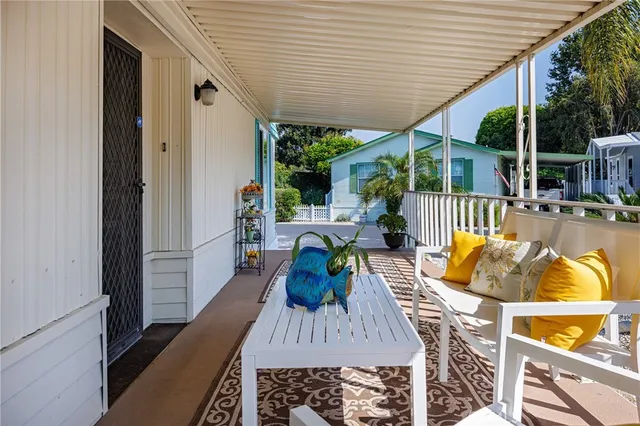 a view of deck with patio