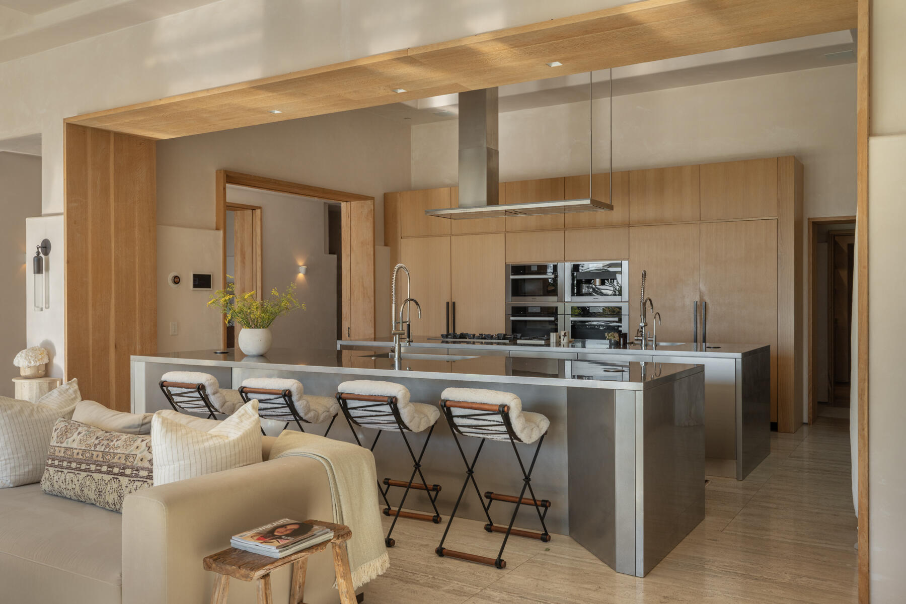 4160 La Ladera Road Santa Barbara, CA 93110 - Photo 11 of 63 a kitchen with a sink and cabinets