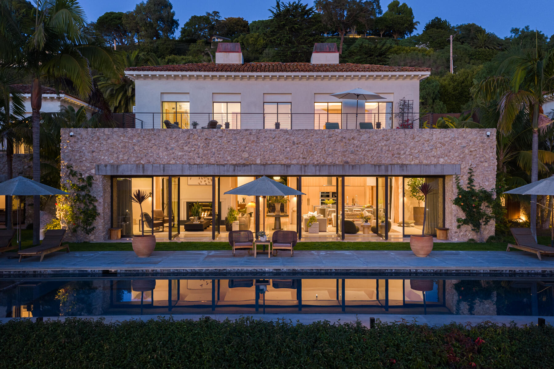 4160 La Ladera Road Santa Barbara, CA 93110 - Photo 2 of 63 a front view of house with a yard