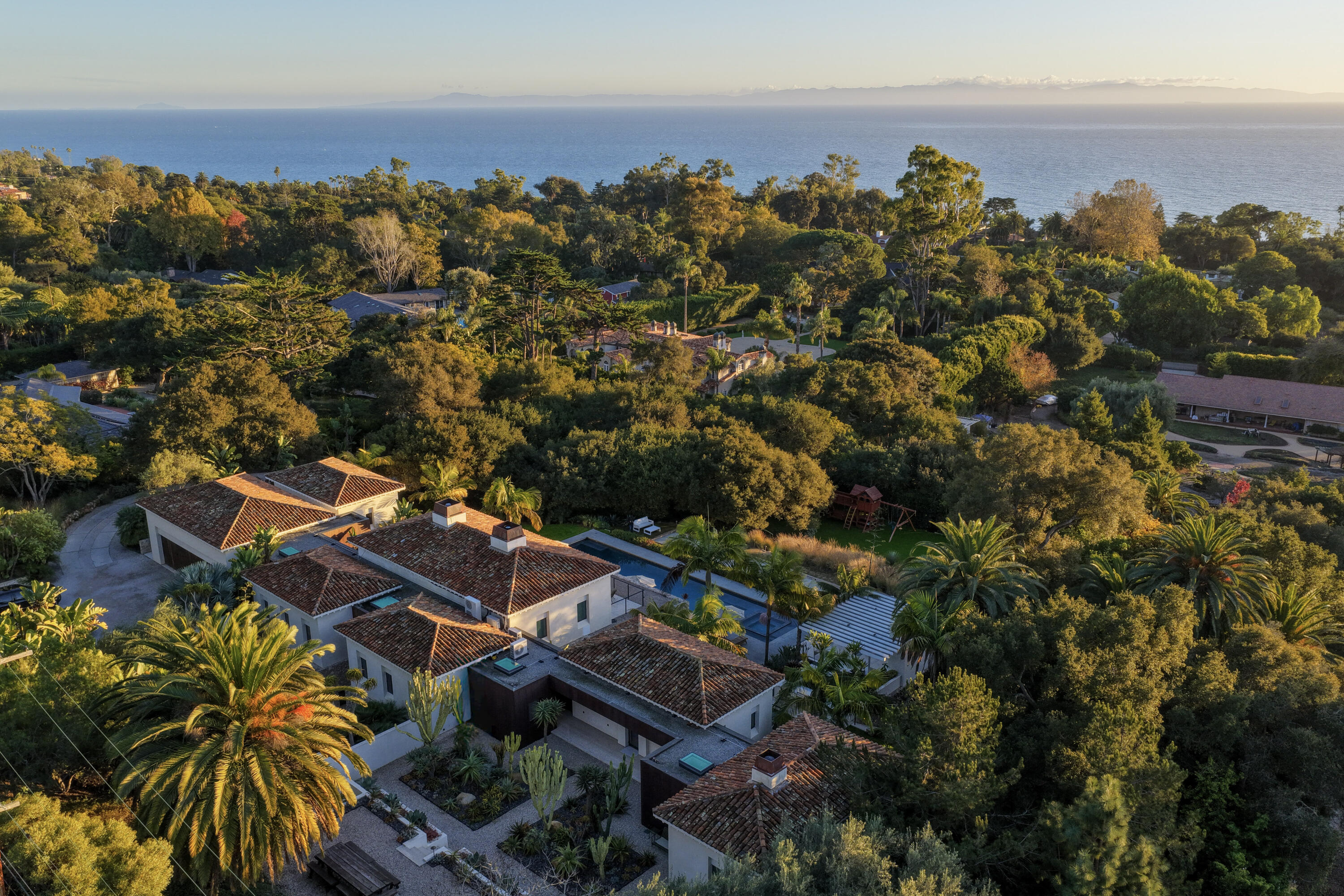 4160 La Ladera Road Santa Barbara, CA 93110 - Photo 5 of 63 an aerial view of multiple house