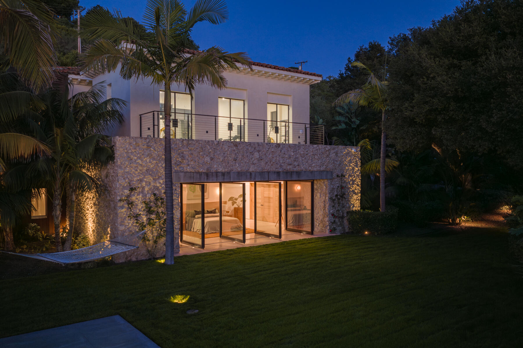 4160 La Ladera Road Santa Barbara, CA 93110 - Photo 62 of 63 a front view of a house with a garden