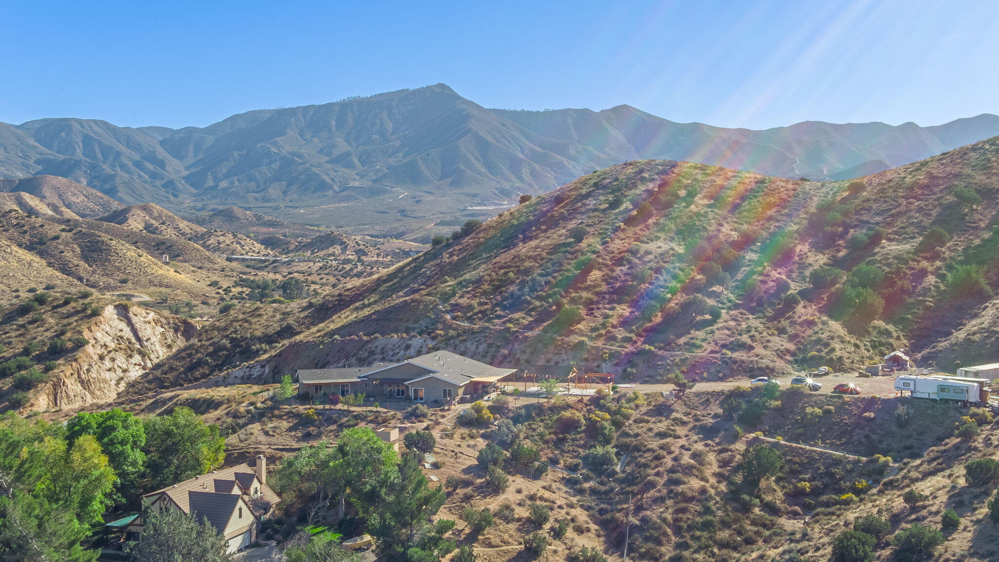 3715 Soledad Canyon Road Acton, CA 93510 - Photo 42 of 42 3715 Soledad Canyon Rd- Rear View From D