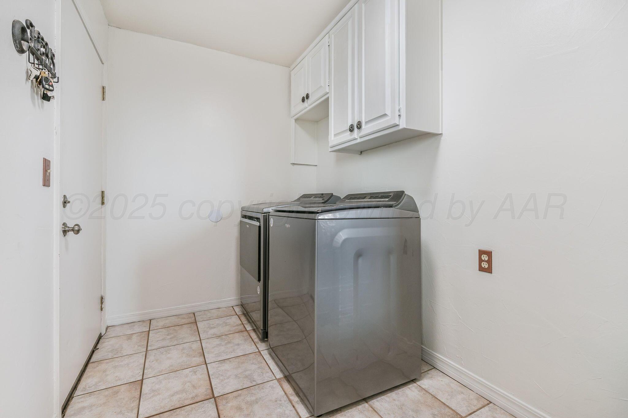 620 Lantana Road Bushland, TX 79124 - Photo 19 of 34 a utility room with cabinets