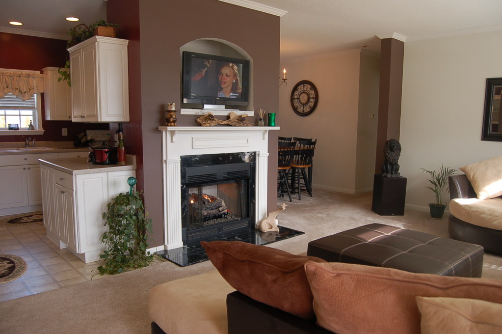 1576 Beale Trail Road Montvale, VA 24122 - Photo 3 of 16 Fireplace/TV center