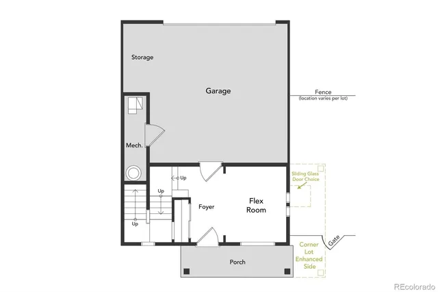 a picture of floor plan