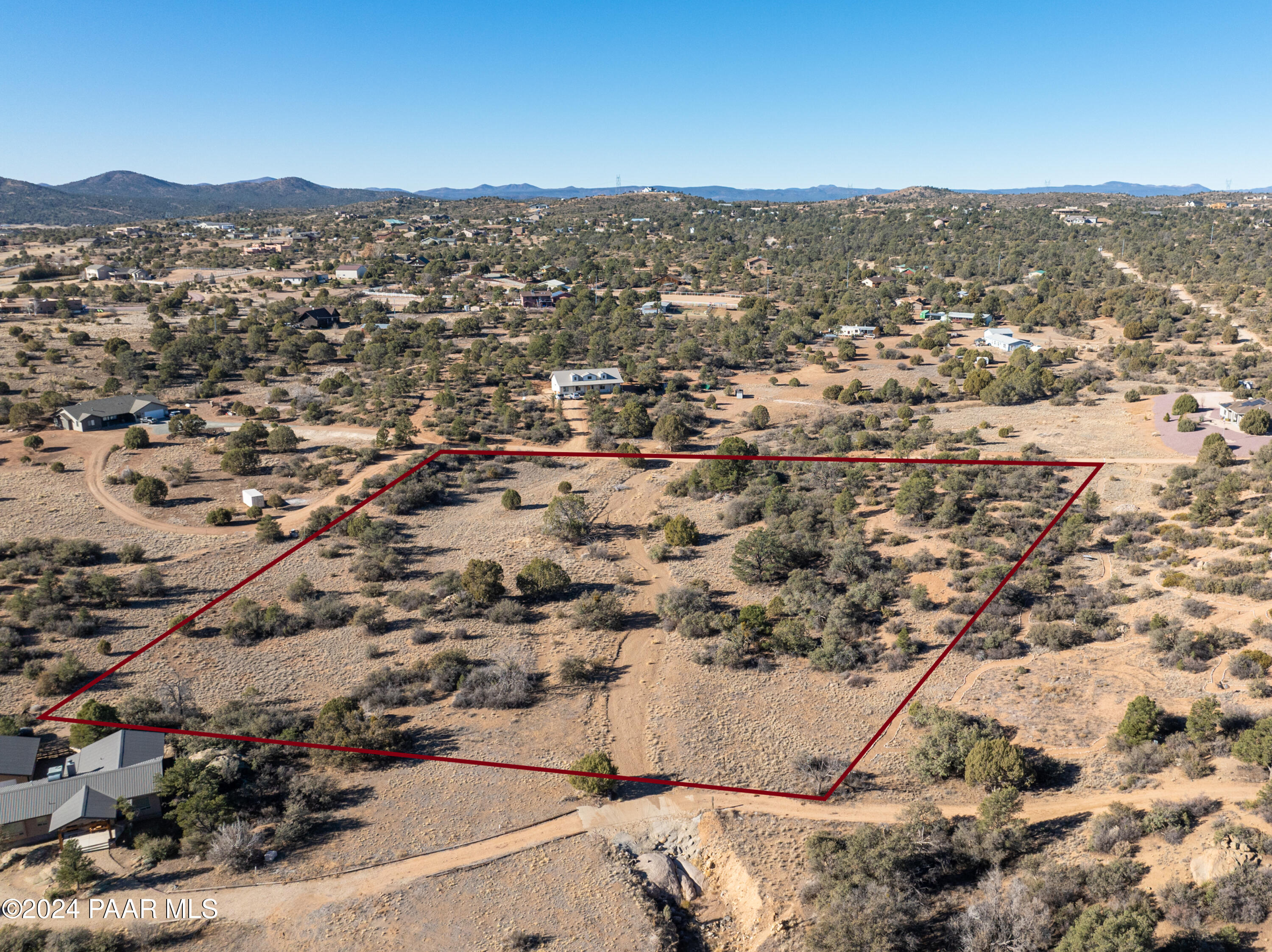 3 North Rimfire Road Prescott, AZ 86305 - Photo 10 of 19 Aerial Overview
