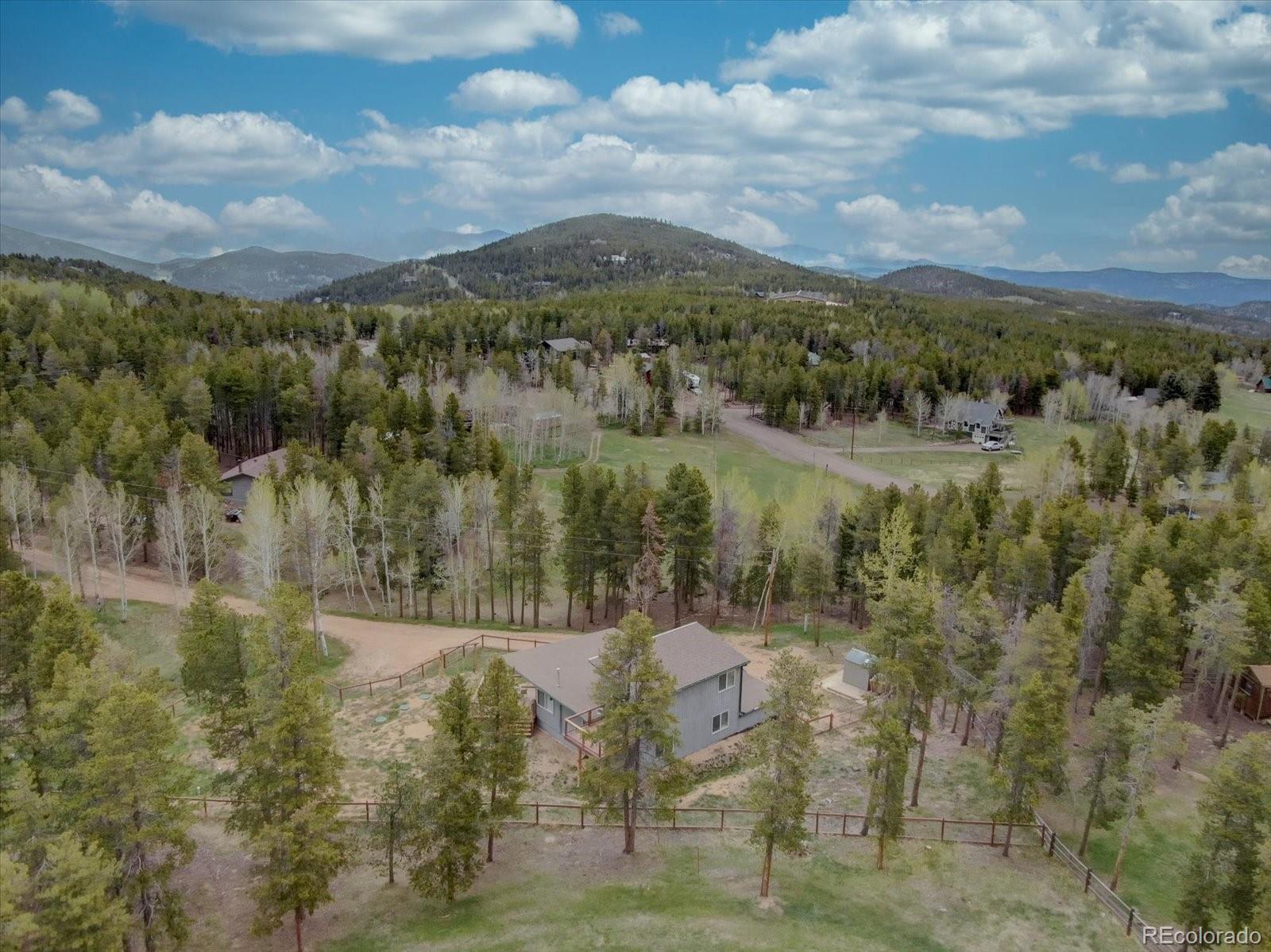 9288 Krashin Drive Conifer, CO 80433 - Photo 30 of 34 a view of lake with mountain