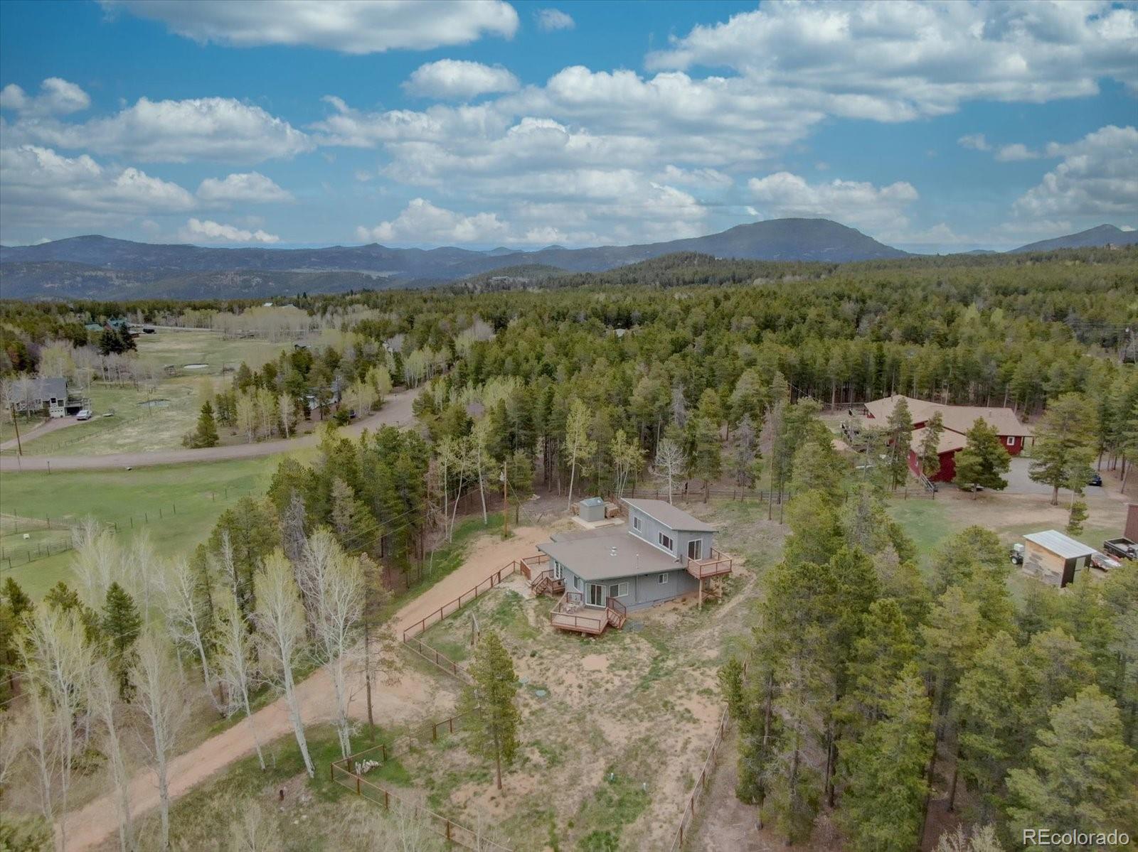 9288 Krashin Drive Conifer, CO 80433 - Photo 31 of 34 a view of lake with mountain