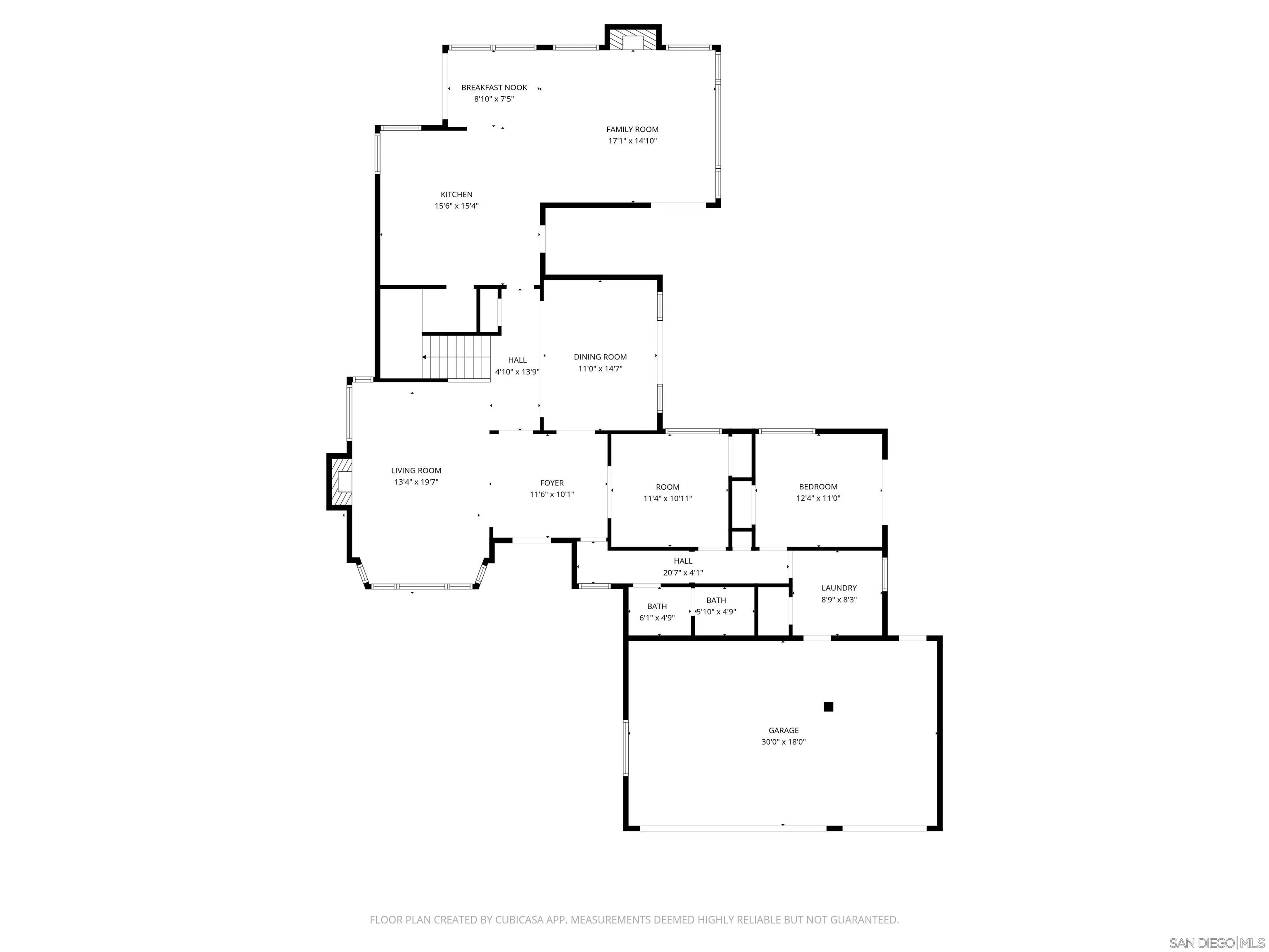 9448 Quail Canyon Road Lakeside, CA 92040 - Photo 68 of 69 1st Floor Plan
