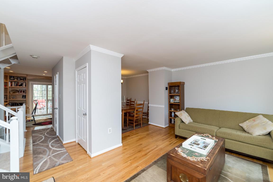 11968 Sentinel Point Court Reston, VA 20191 - Photo 6 of 45 From Living Room down Hallway to Kitchen