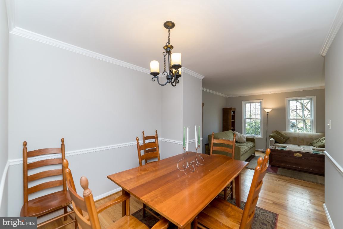 11968 Sentinel Point Court Reston, VA 20191 - Photo 8 of 45 Dining Room to Living Room