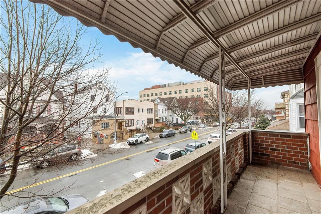 8745 17th Avenue Brooklyn, NY 11214 - Photo 19 of 31 a city view from a balcony