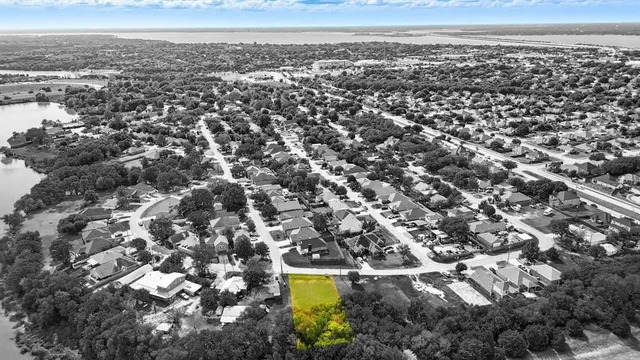 a view of a yard with an outdoor space