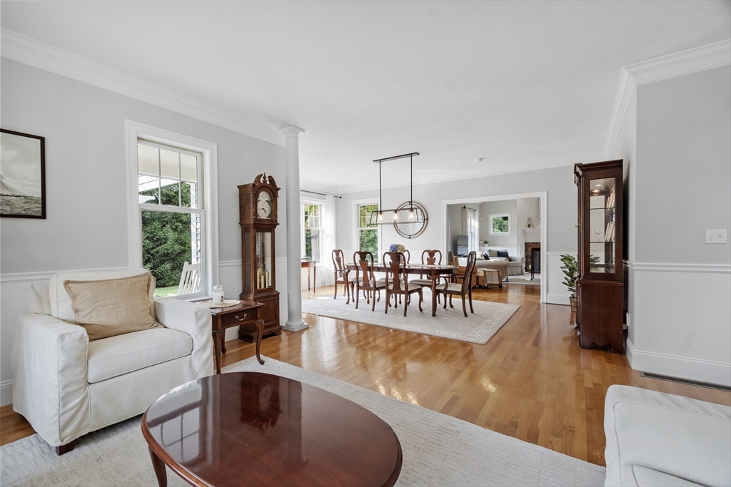 183 Fox Run Road Bolton, MA 01740 - Photo 14 of 40 a living room with furniture and wooden floor