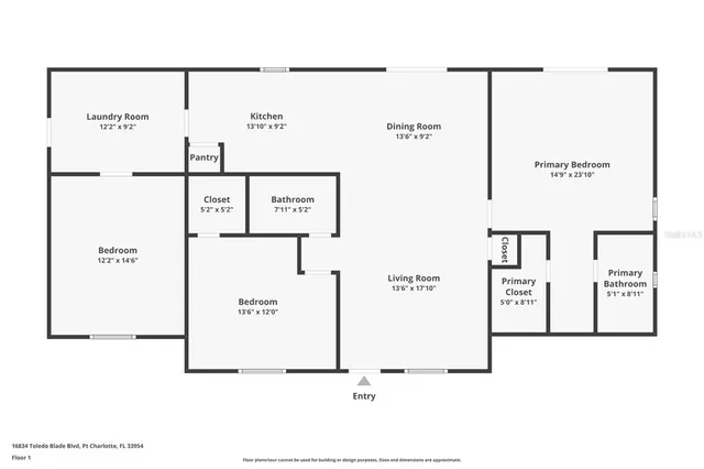 $269,000 | 16834 Toledo Blade Boulevard, Port Charlotte, FL 33954