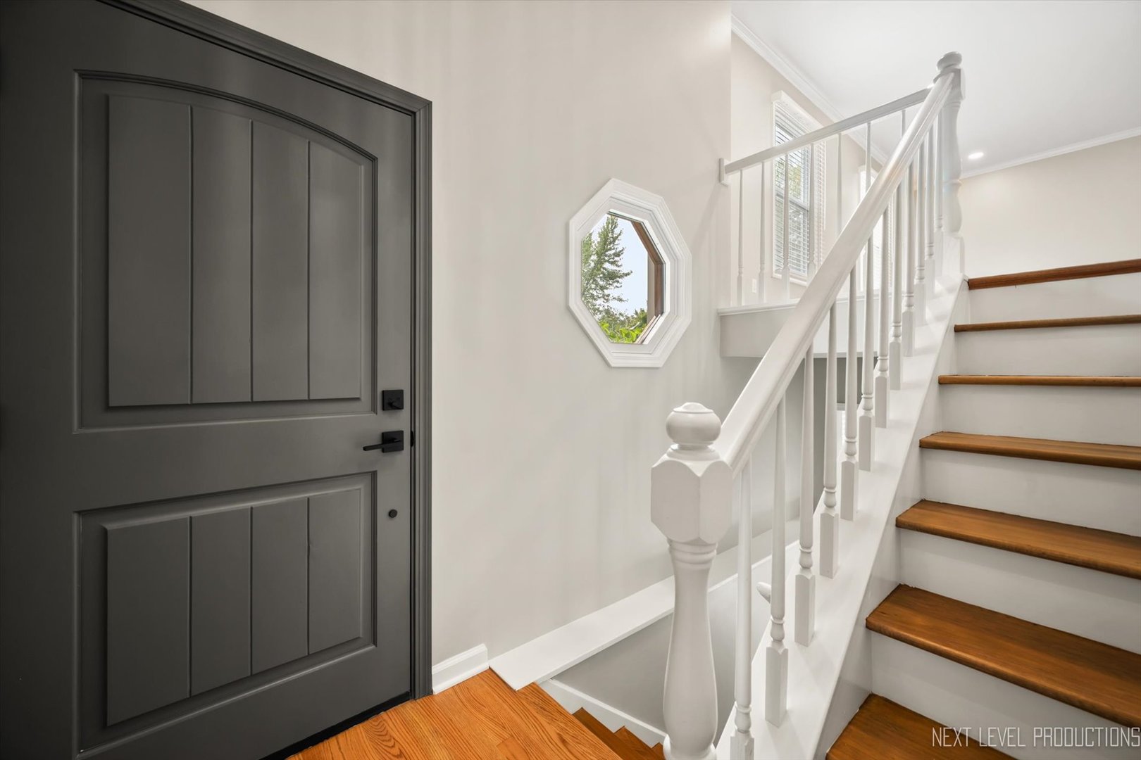1718 Jeanette Avenue St. Charles, IL 60174 - Photo 5 of 36 a view of entryway with wooden floor