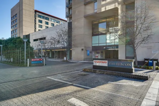 a view of a hallway with washer and dryer