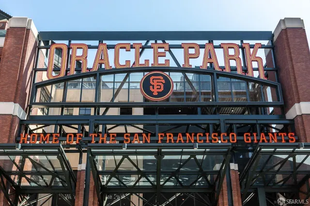 front view of a building and a street