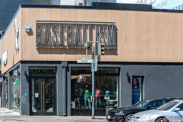 a view of a cafe with outdoor seating