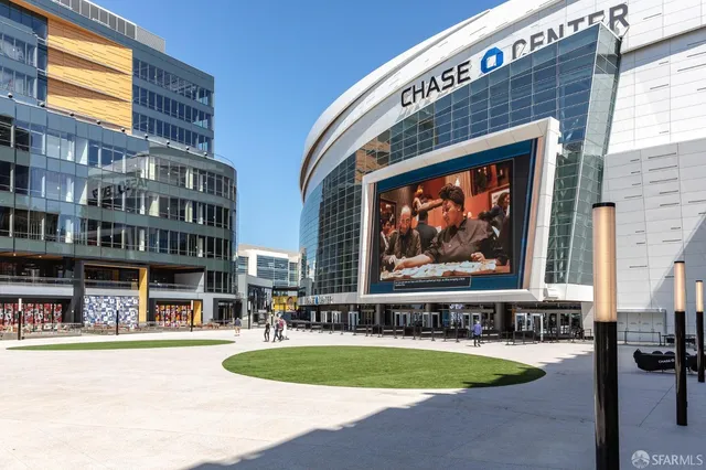 a front view of a building