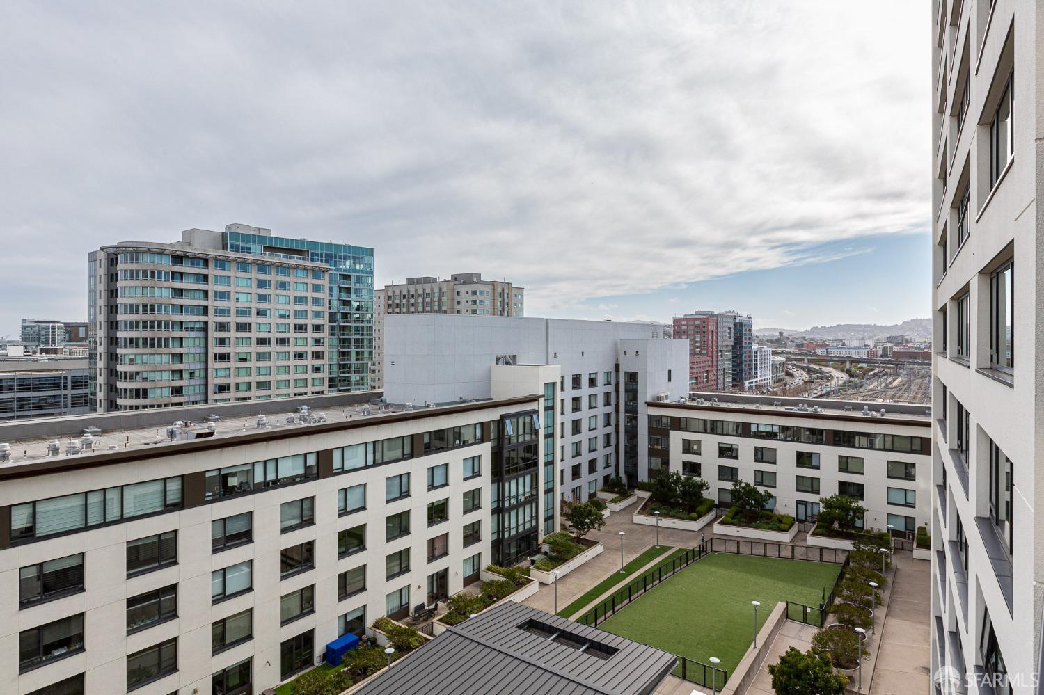 260 King Street, Unit 1107 San Francisco, CA 94107 - Photo 5 of 58 a view of a city that has tall buildings