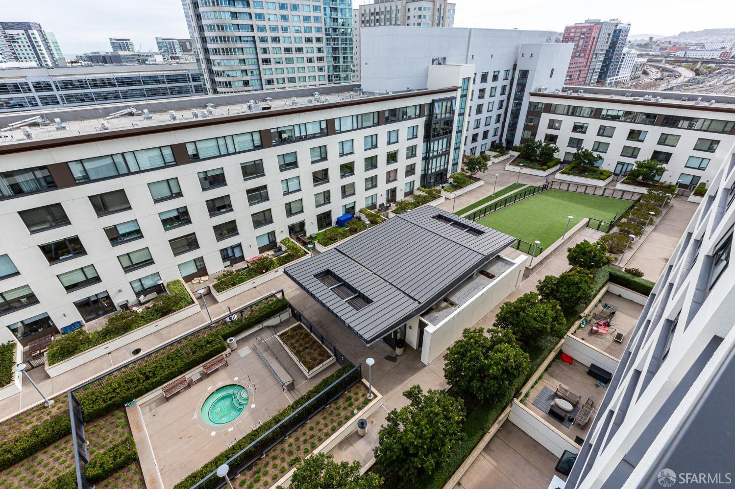 260 King Street, Unit 1107 San Francisco, CA 94107 - Photo 9 of 58 an aerial view of a building