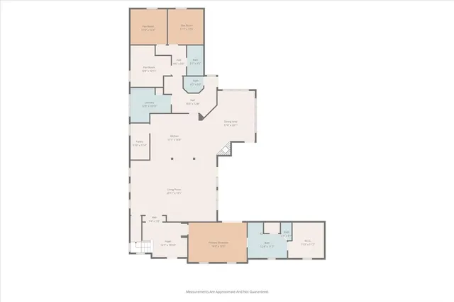 a picture of a floor plan