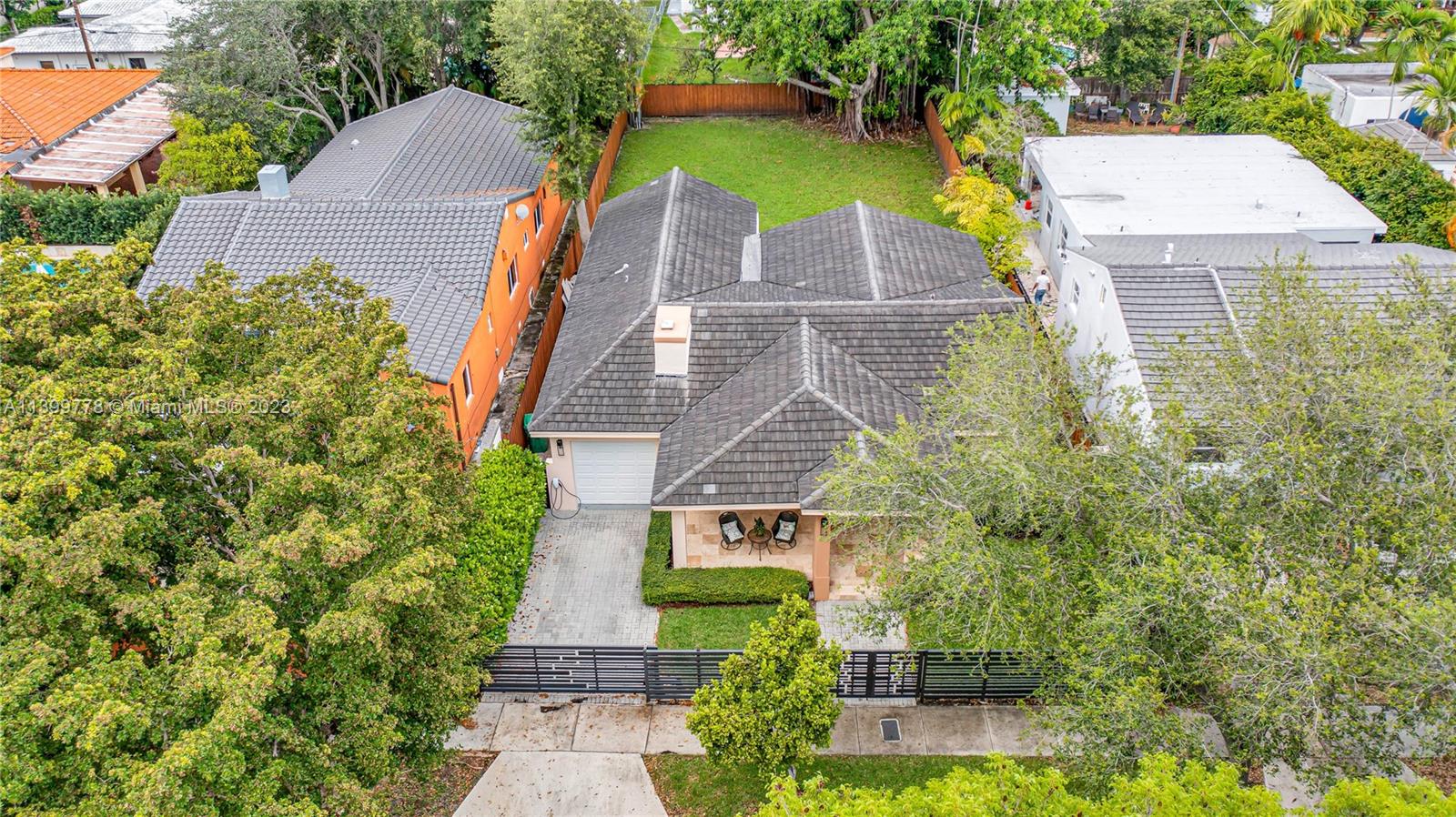 801 Southwest 28th Road Miami, FL 33129 - Photo 33 of 40 an aerial view of a house