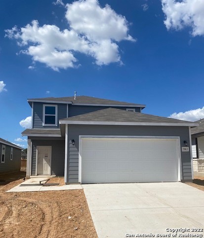 a view of a house with a outdoor space