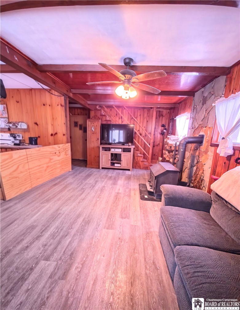 4490 Waugh Brook Road Ward, NY 14880 - Photo 3 of 16 Entrance to Living Room