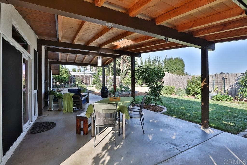 3573 Chasewood Drive San Diego, CA 92111 - Photo 36 of 57 a view of a porch with chairs and backyard
