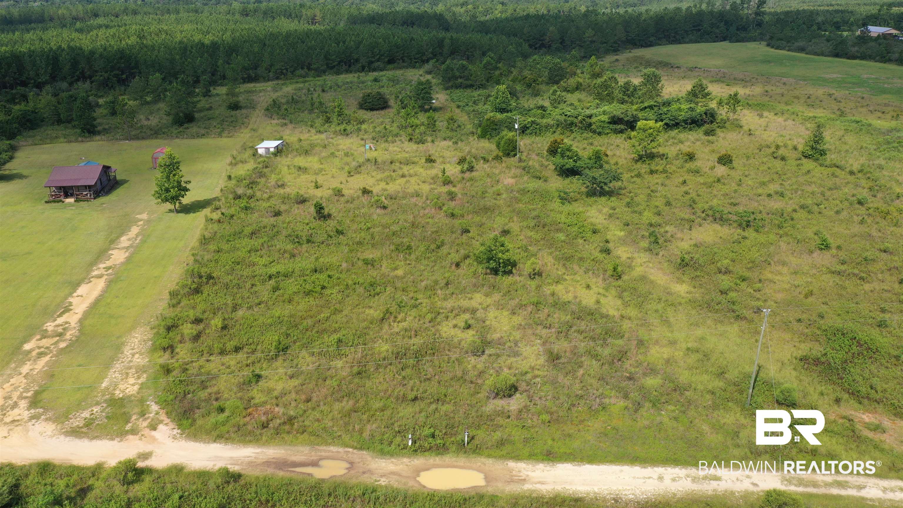 0 Highway 113 Flomaton, AL 36441 - Photo 8 of 24 Aerial view with a rural view