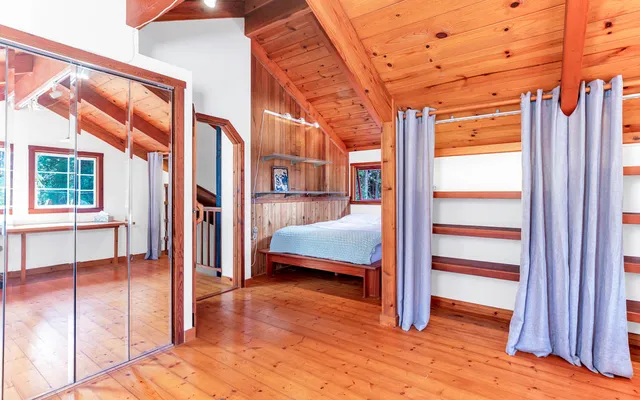 a balcony view with a outdoor space