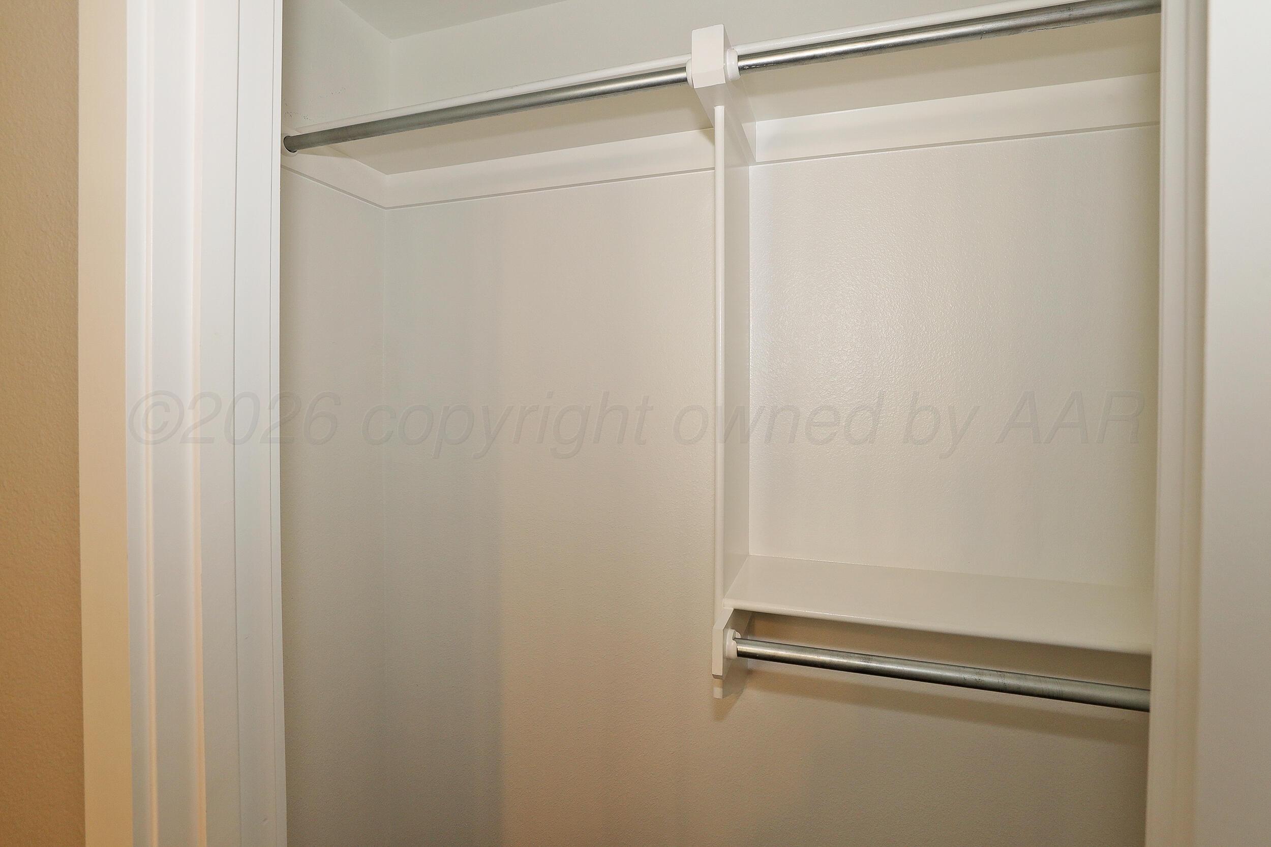 7205 Athens Street Amarillo, TX 79118 - Photo 13 of 25 a close up view of racks on the wall