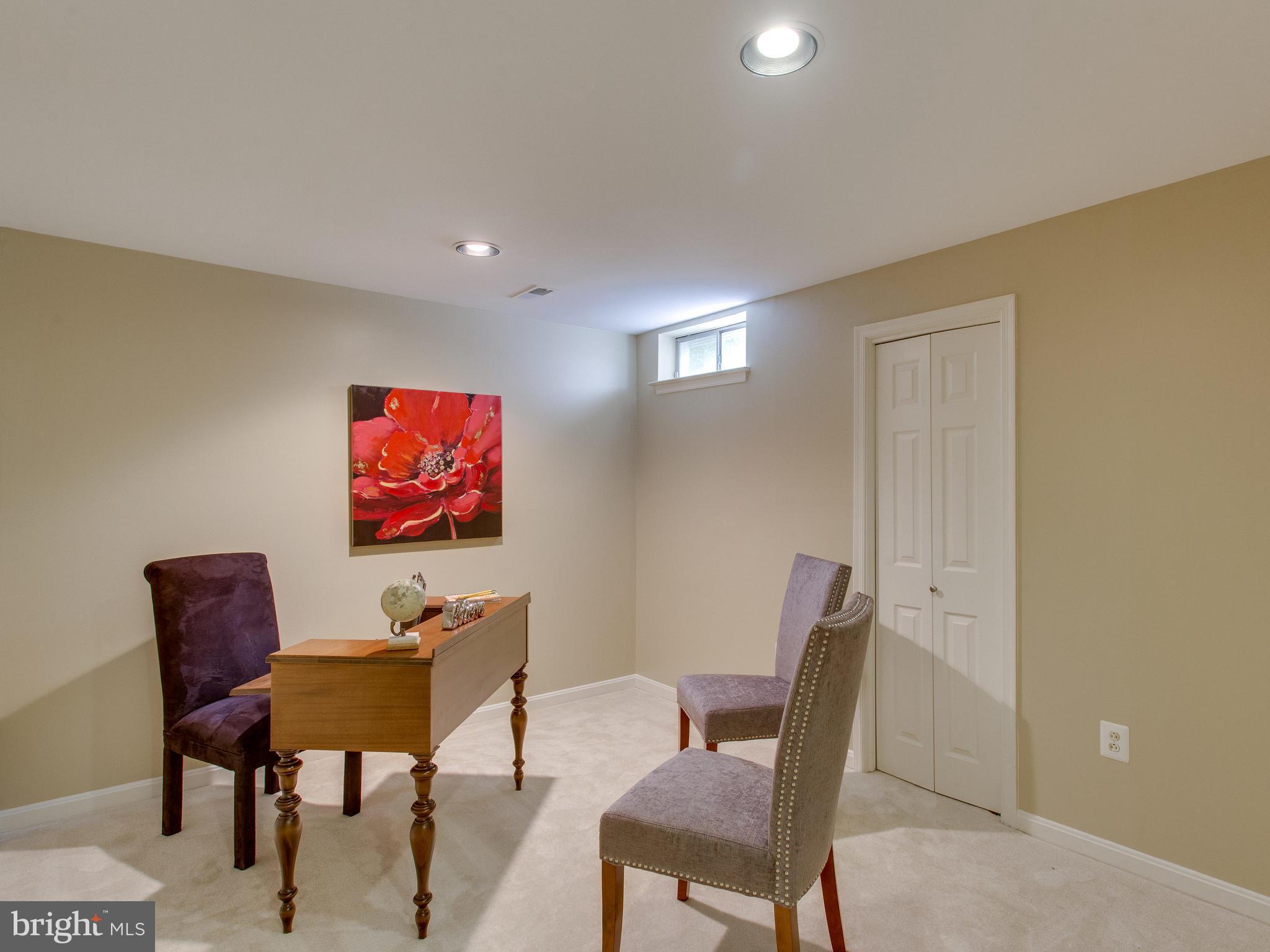 6565 Forsythia Street Springfield, VA 22150 - Photo 25 of 30 Den/Library/Extra Basement Room with Closet