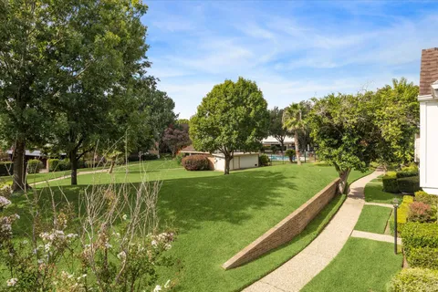 a view of a golf course