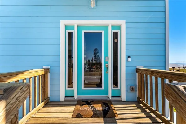 a front view of a house with a balcony