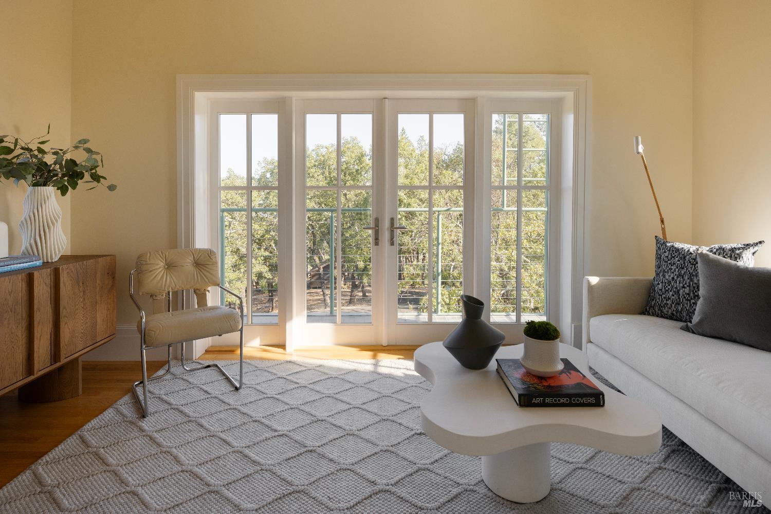 3000 Mt Veeder Road Napa, CA 94558 - Photo 22 of 85 a living room with furniture and a large window