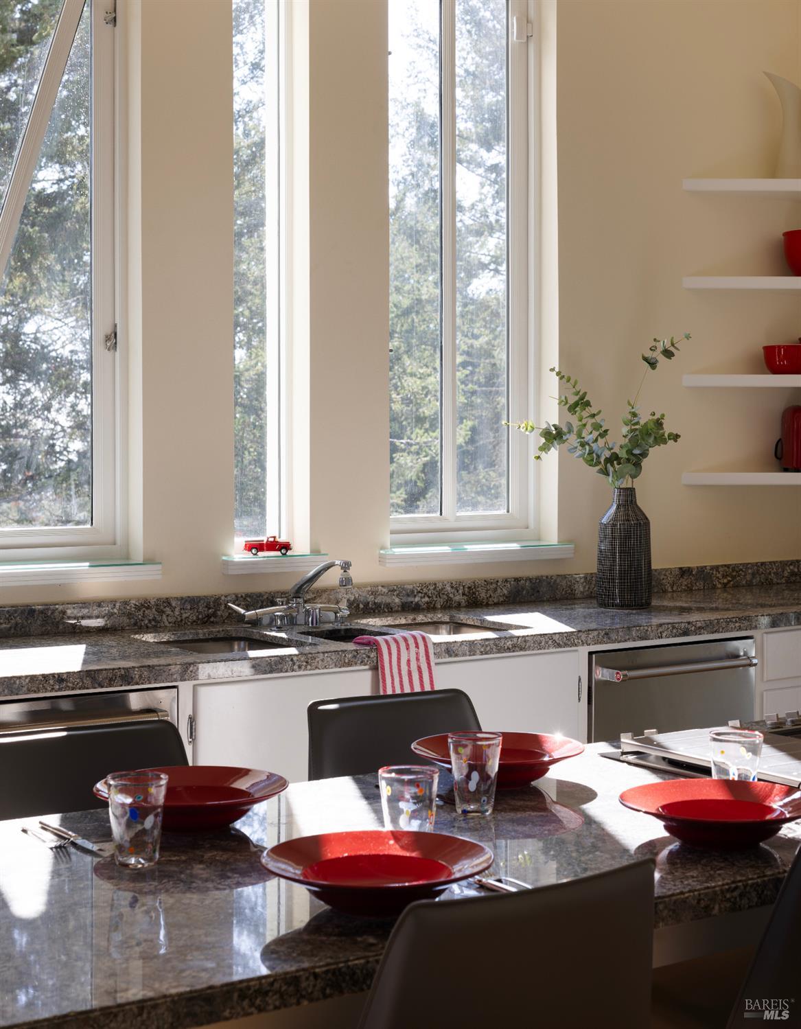 3000 Mt Veeder Road Napa, CA 94558 - Photo 26 of 85 a kitchen with a sink stove and window