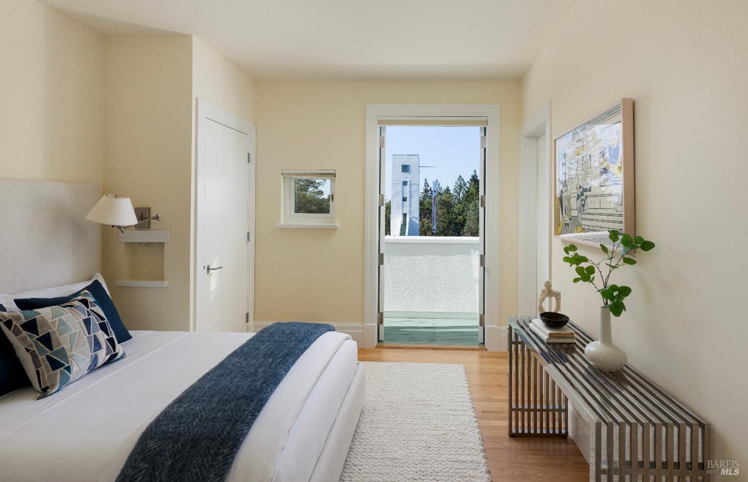 3000 Mt Veeder Road Napa, CA 94558 - Photo 32 of 85 a bedroom with bed and wooden floor