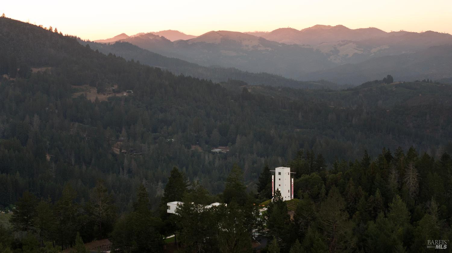 3000 Mt Veeder Road Napa, CA 94558 - Photo 77 of 85 a view of a house with a mountain