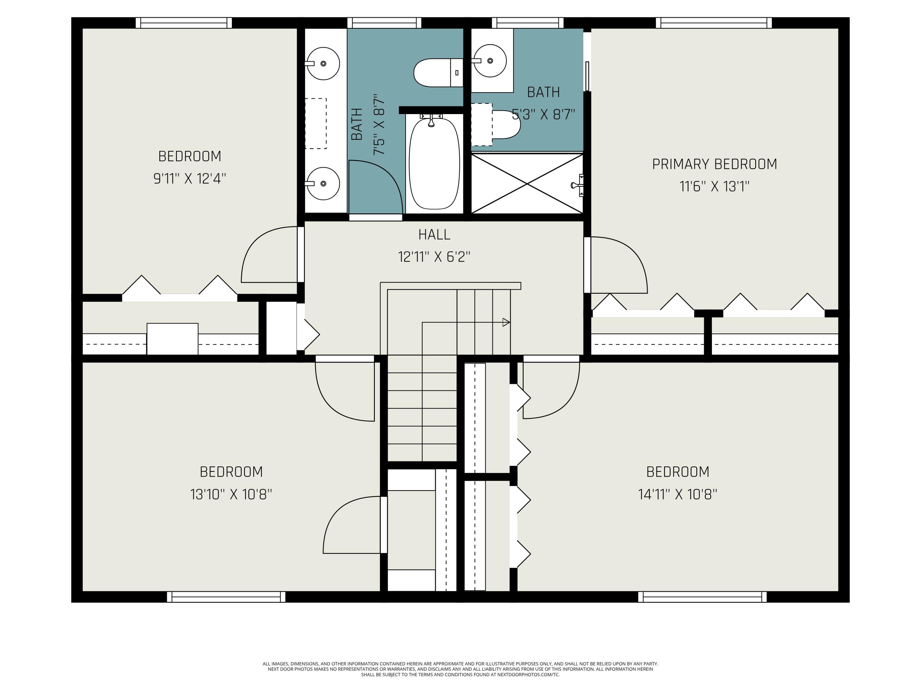 2460 Adare Road Ann Arbor, MI 48104 - Photo 31 of 62 second_floor_without_sq.ft_663