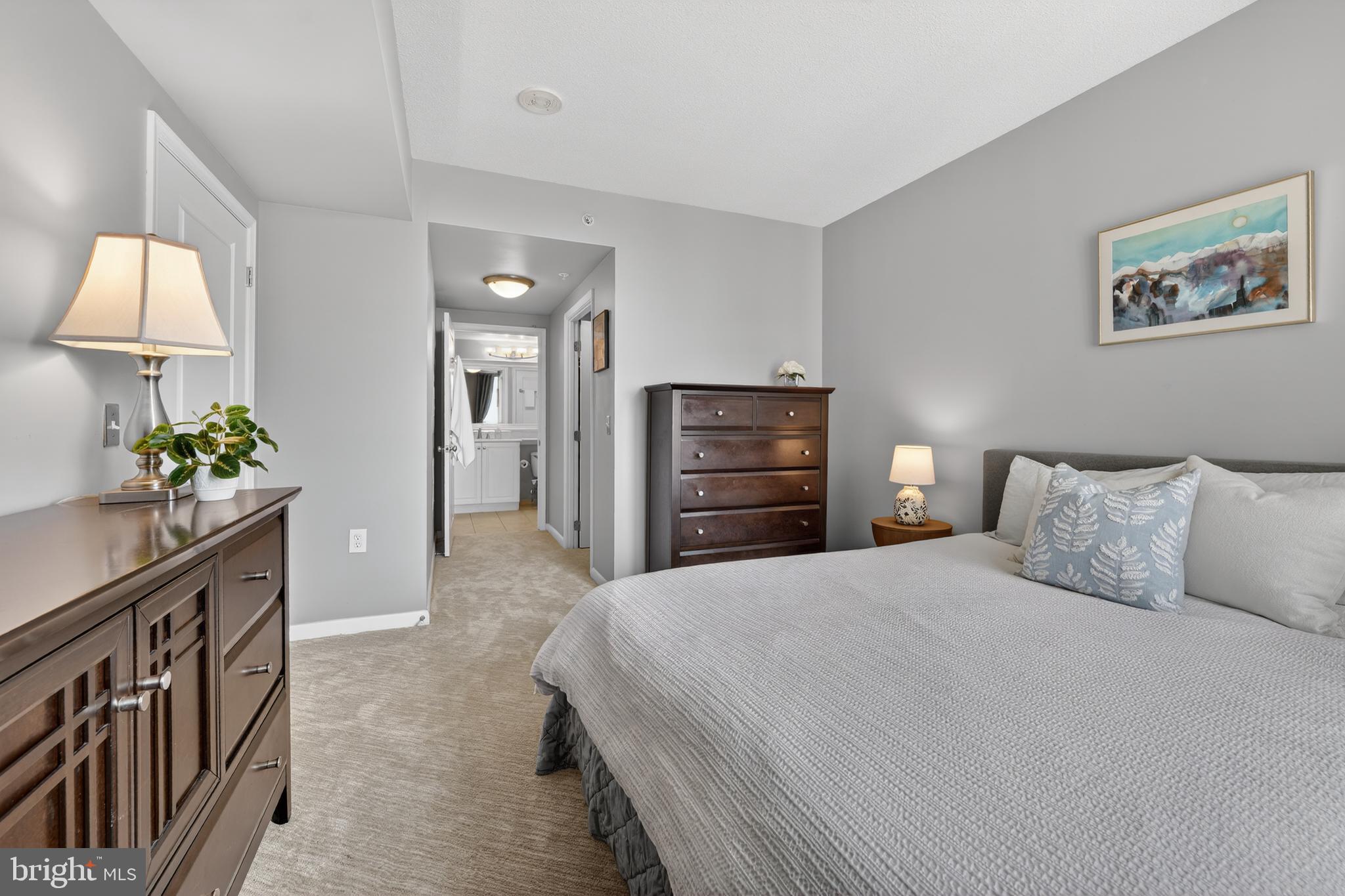 851 North Glebe Road, Unit 1301 Arlington, VA 22203 - Photo 28 of 84 Primary Bedroom with En Suite Bathroom!