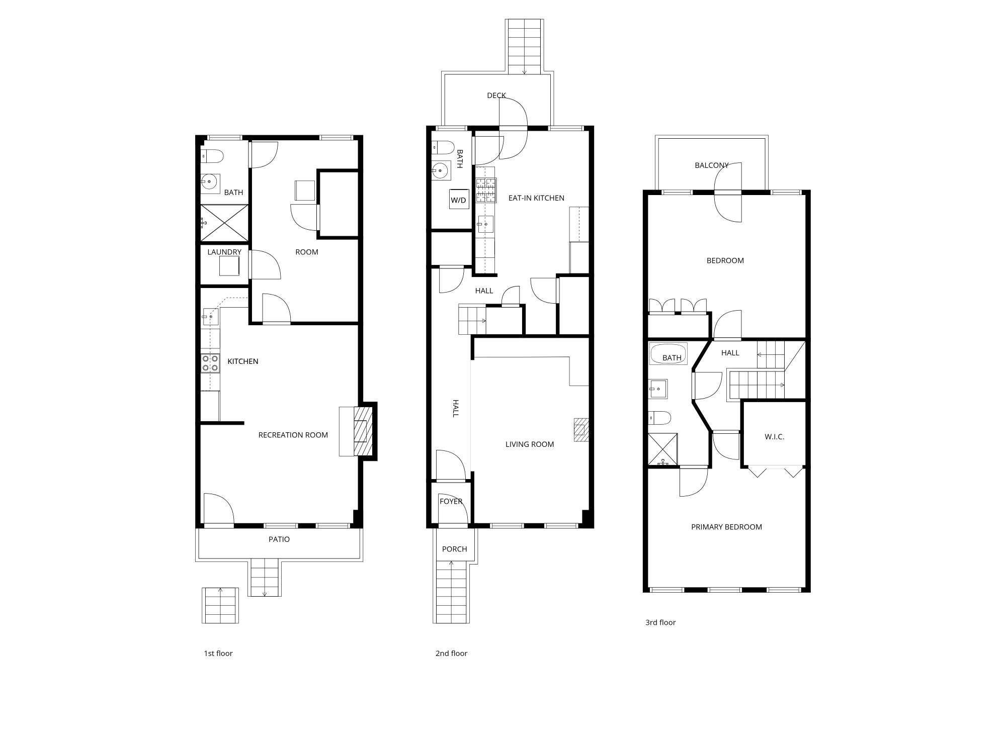 619 Independence Avenue Southeast Washington, DC 20003 - Photo 38 of 38 a picture of a floor plan