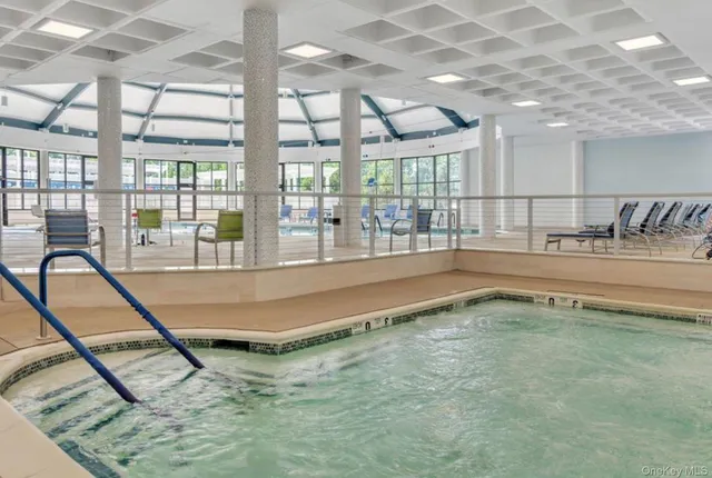 a view of a indoor swimming pool