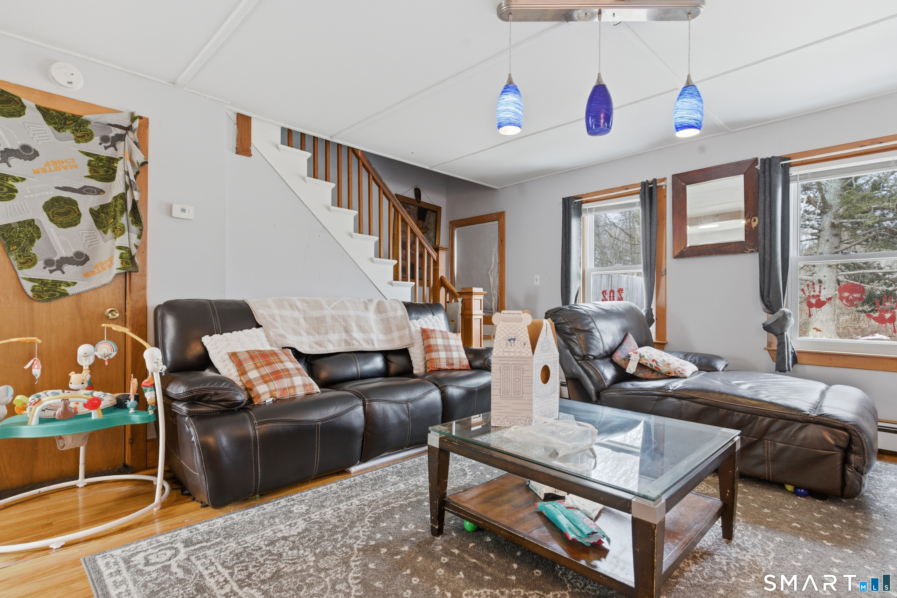 36 Church Street Killingly, CT 06241 - Photo 2 of 39 a living room with furniture and a potted plant